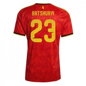 Belgien Michy Batshuayi #23 Hemmakläder VM 2026 Kortärmad